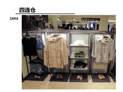 服裝店內(nèi)高背架陳列設(shè)計(jì)集合PPT